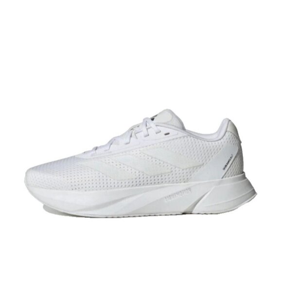Adidas Duramo SL W Wide Size 10 IF9905 Triple White Womens Running Shoes - Picture 4 of 12